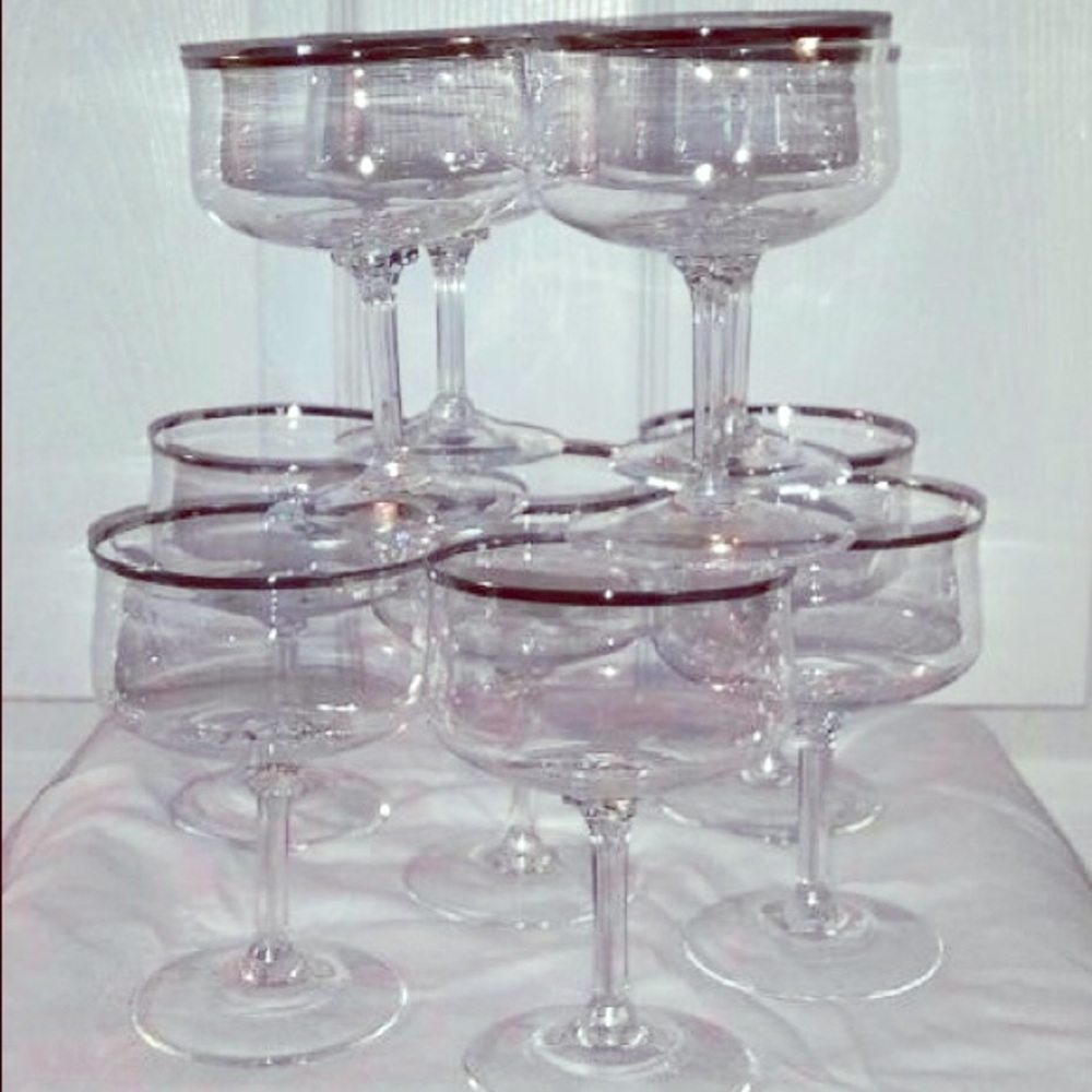Lenox Crystal Desire Pattern Platinum